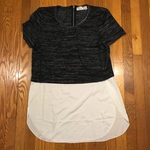 RD style Size Medium Top with Sheer Underlay